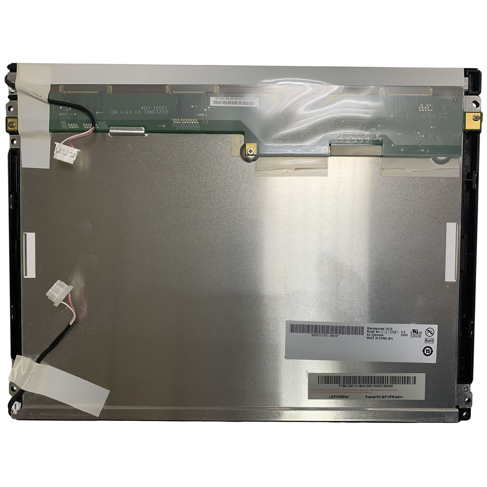 LCD G121SN01 V.3 - 210 X 275 mm 12" - 20 Pins Connectors